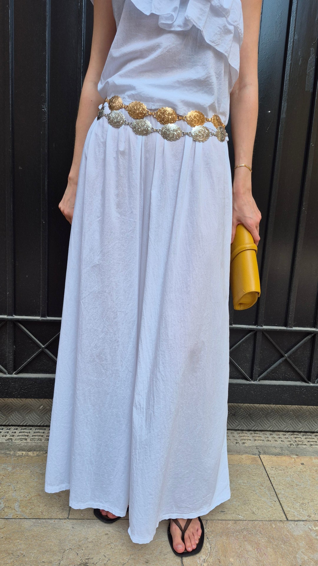 PANTALÓN PATA ANCHA CARMINA (BLANCO)
