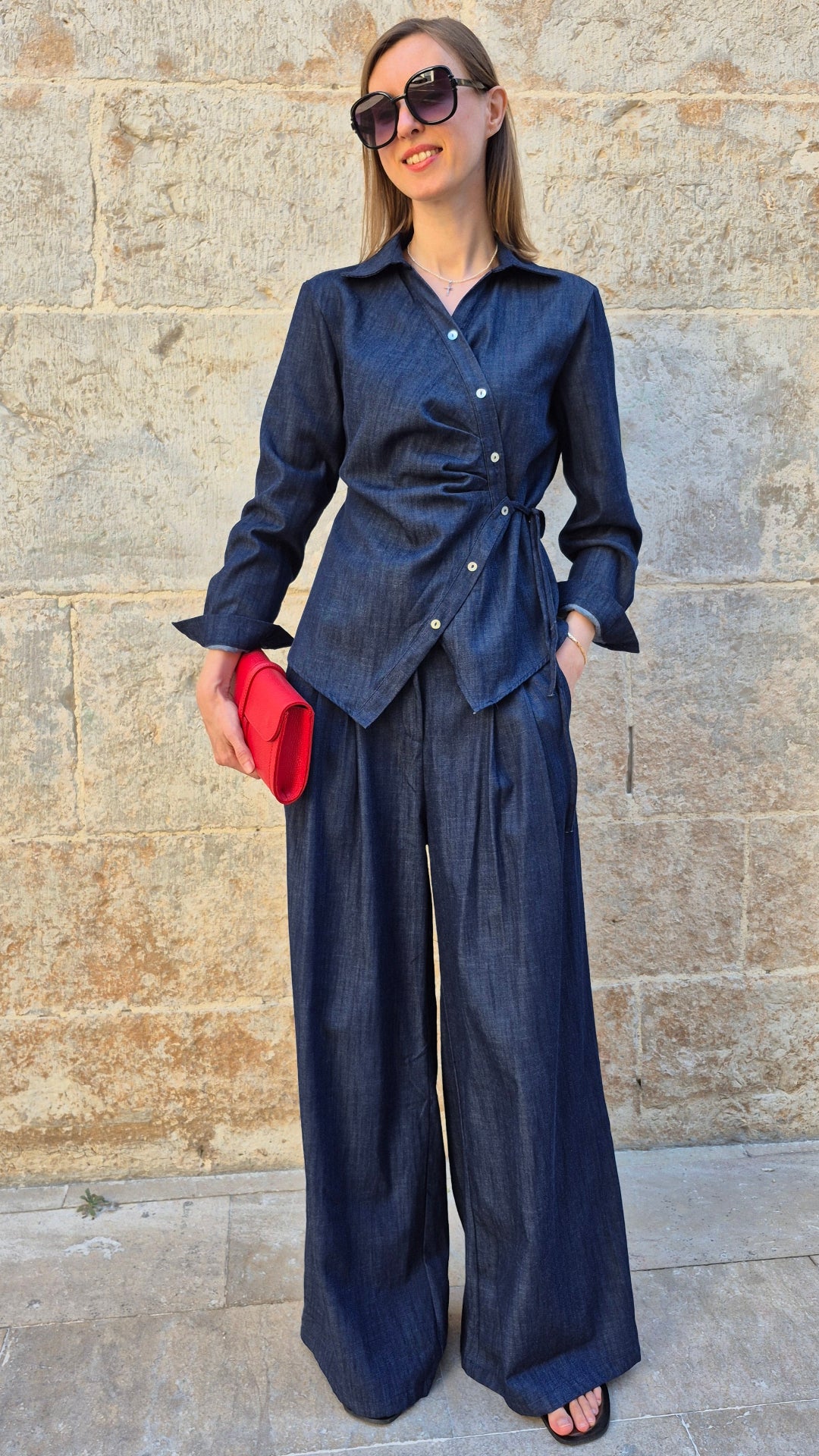 CONJUNTO DENIM DESIGUAL