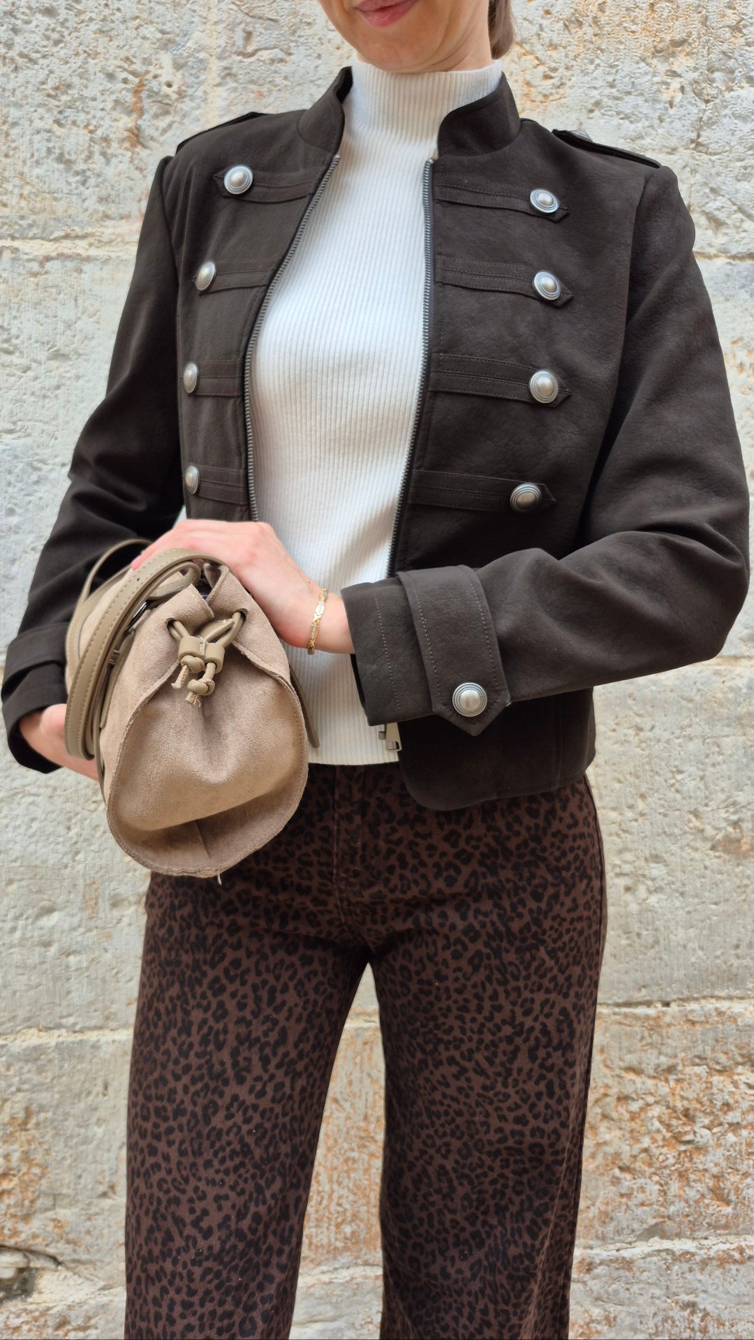 CHAQUETA NAPOLEÓN CHOCO
