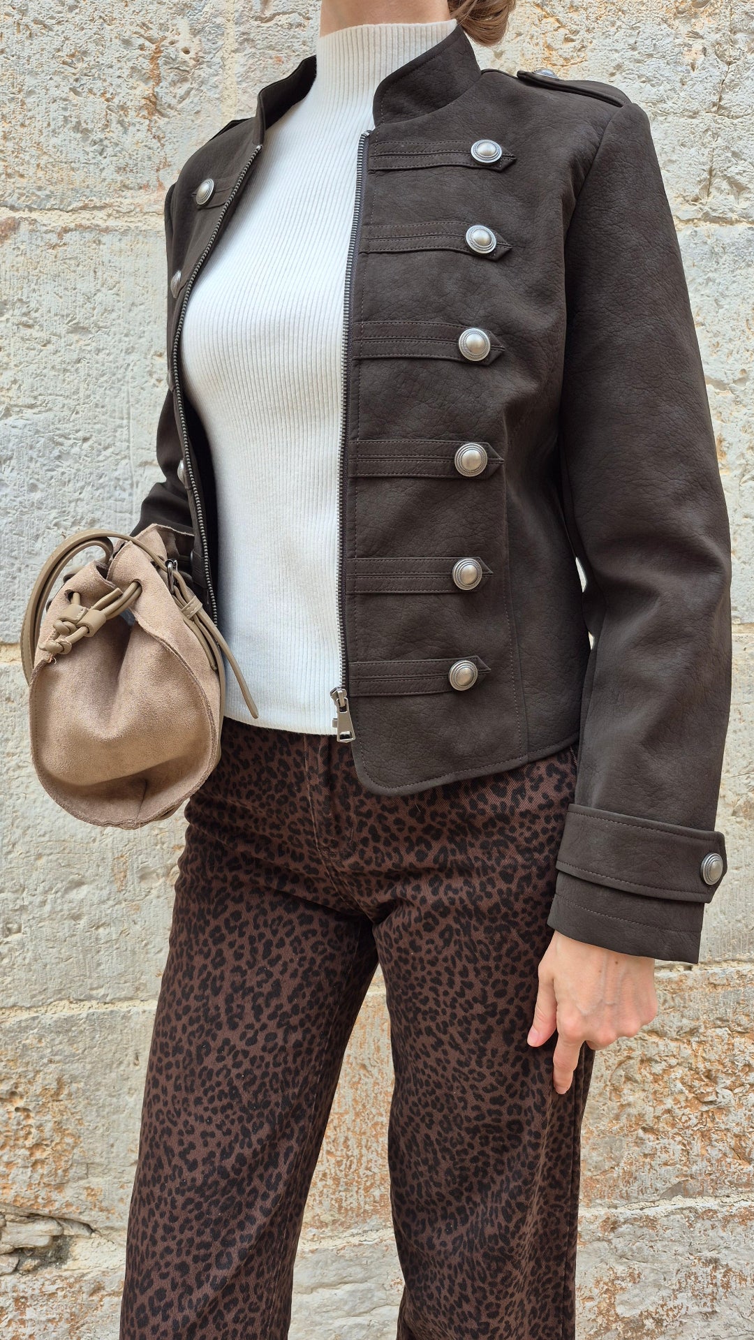 CHAQUETA NAPOLEÓN CHOCO