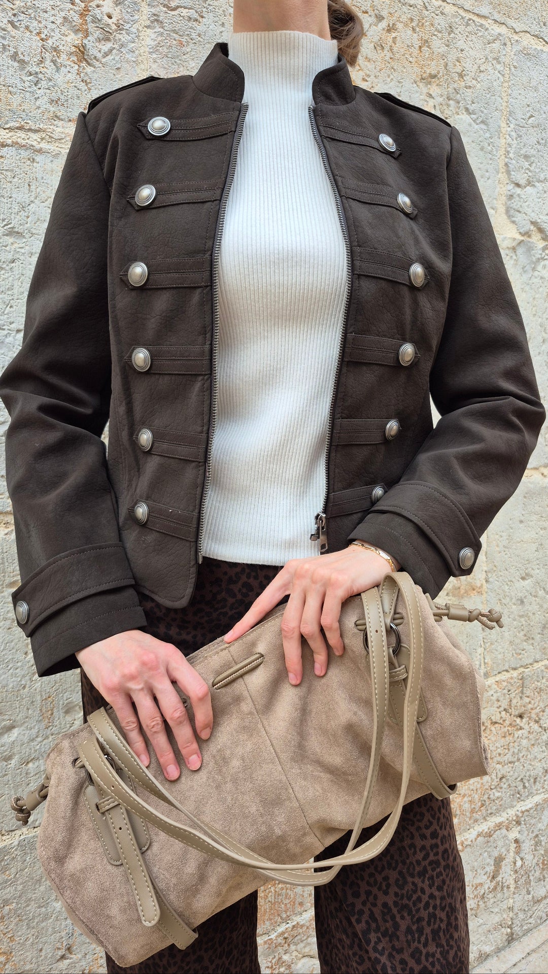 CHAQUETA NAPOLEÓN CHOCO