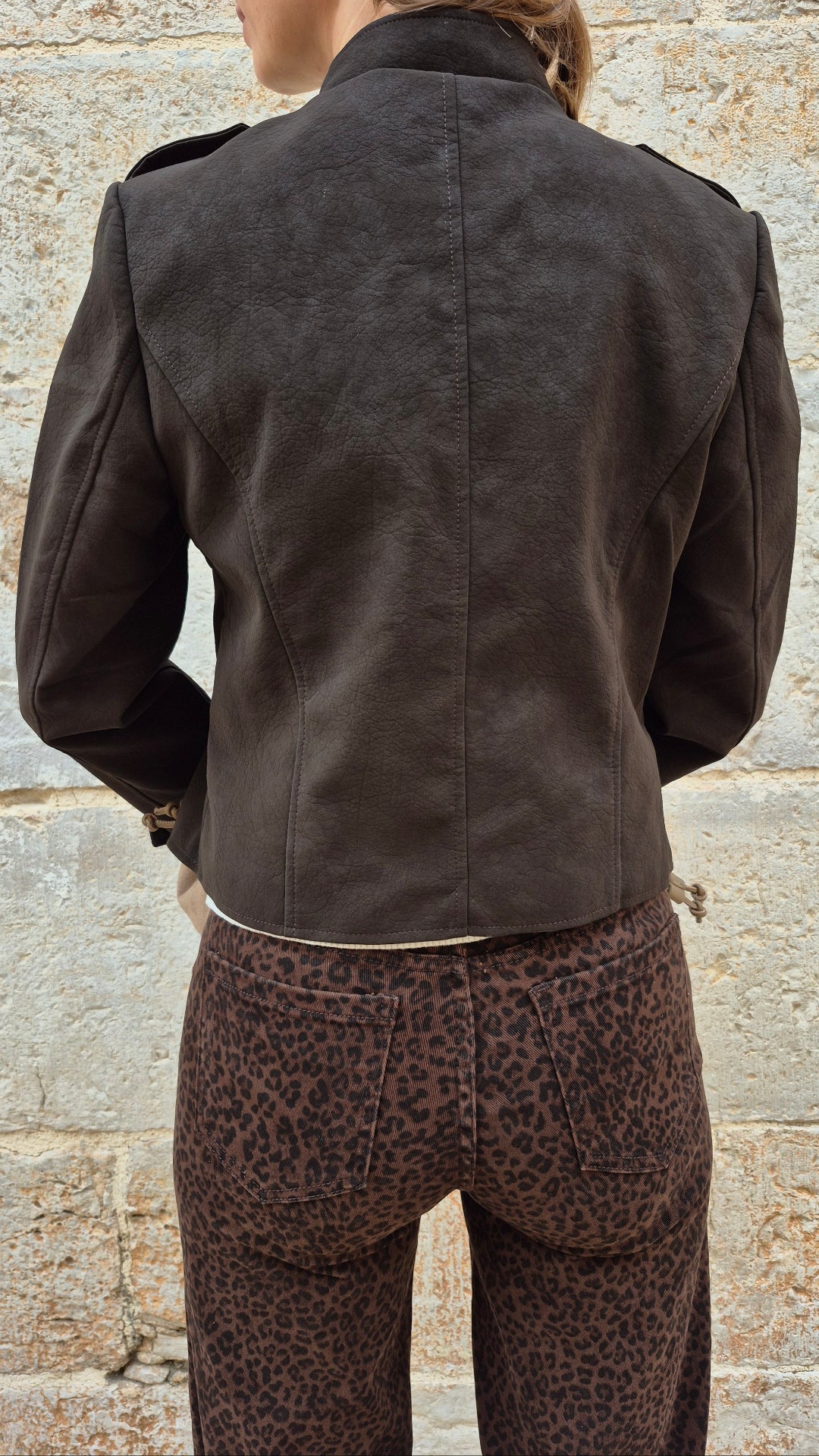CHAQUETA NAPOLEÓN CHOCO