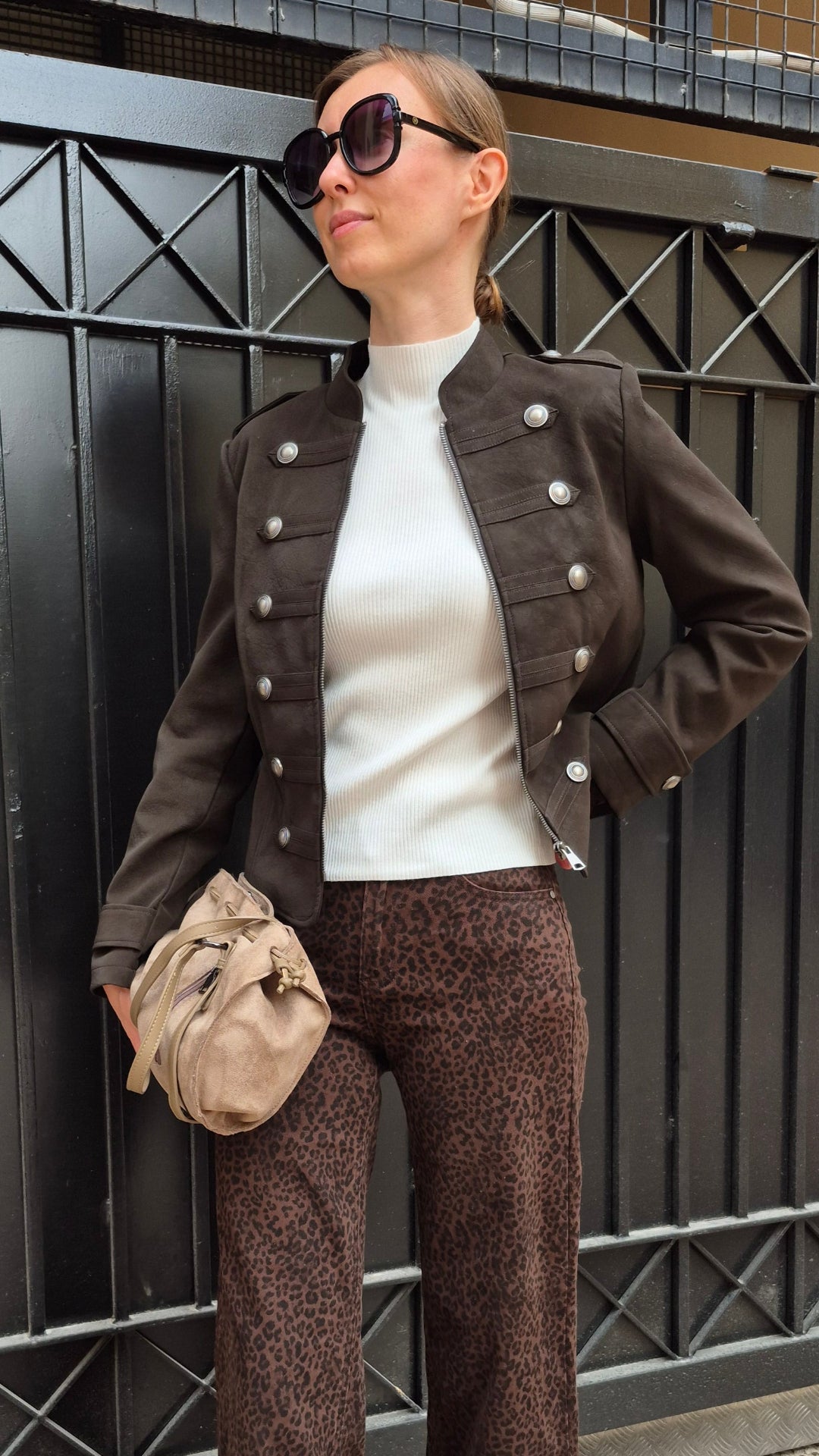 CHAQUETA NAPOLEÓN CHOCO