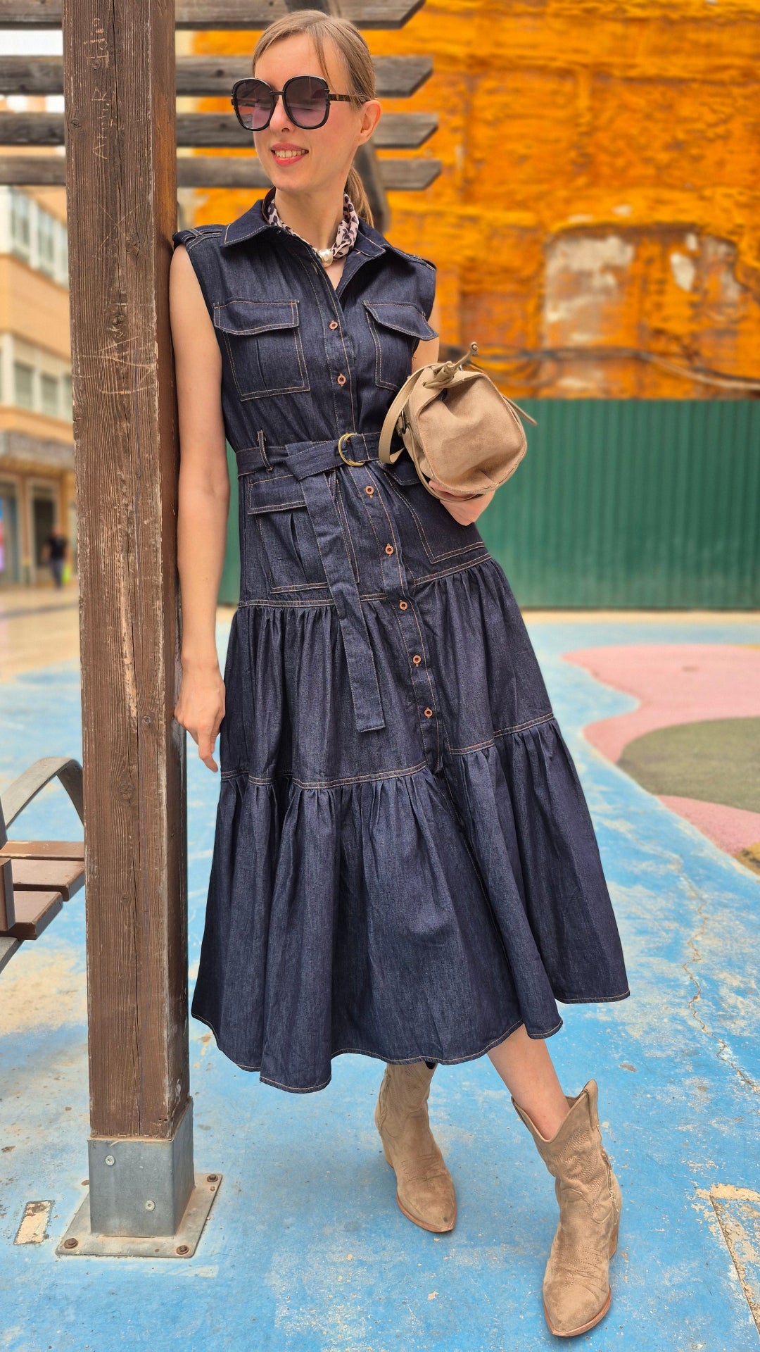 VESTIDO DENIM LOLA