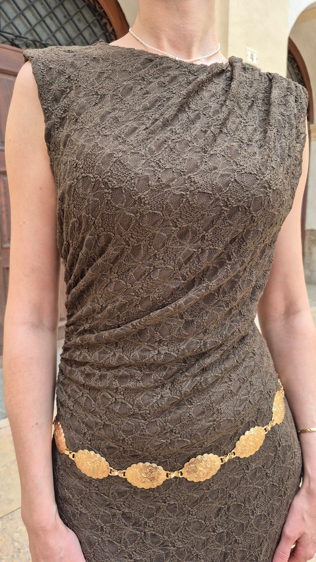 VESTIDO ENCAJE (VERDE)