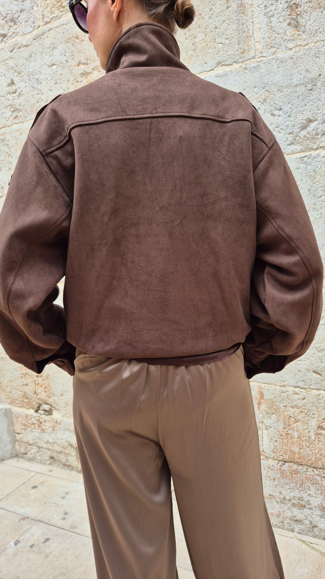 BOMBER ANTELINA (CHOCO)