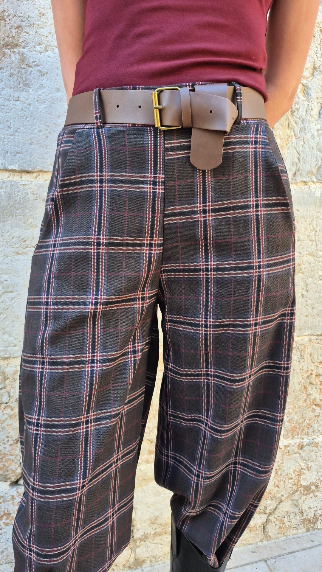 PANTALÓN CUADROS COMSET
