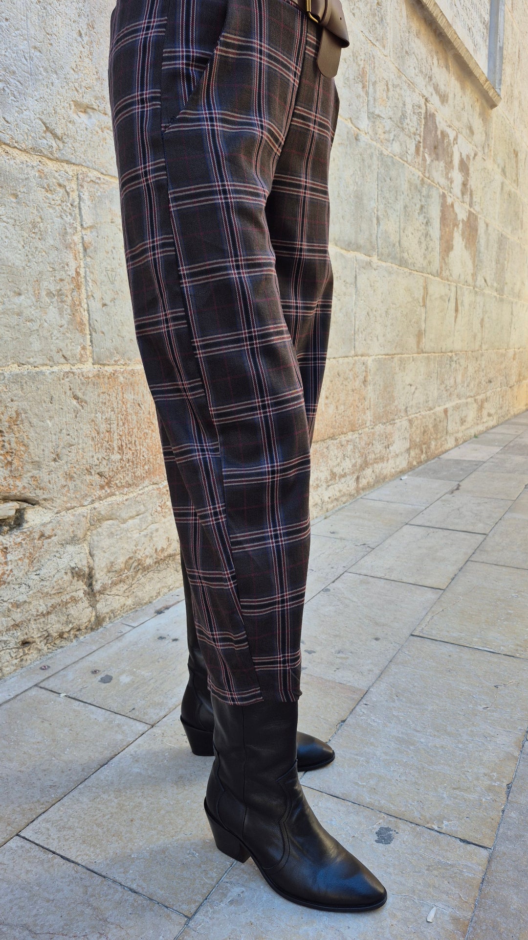PANTALÓN CUADROS COMSET