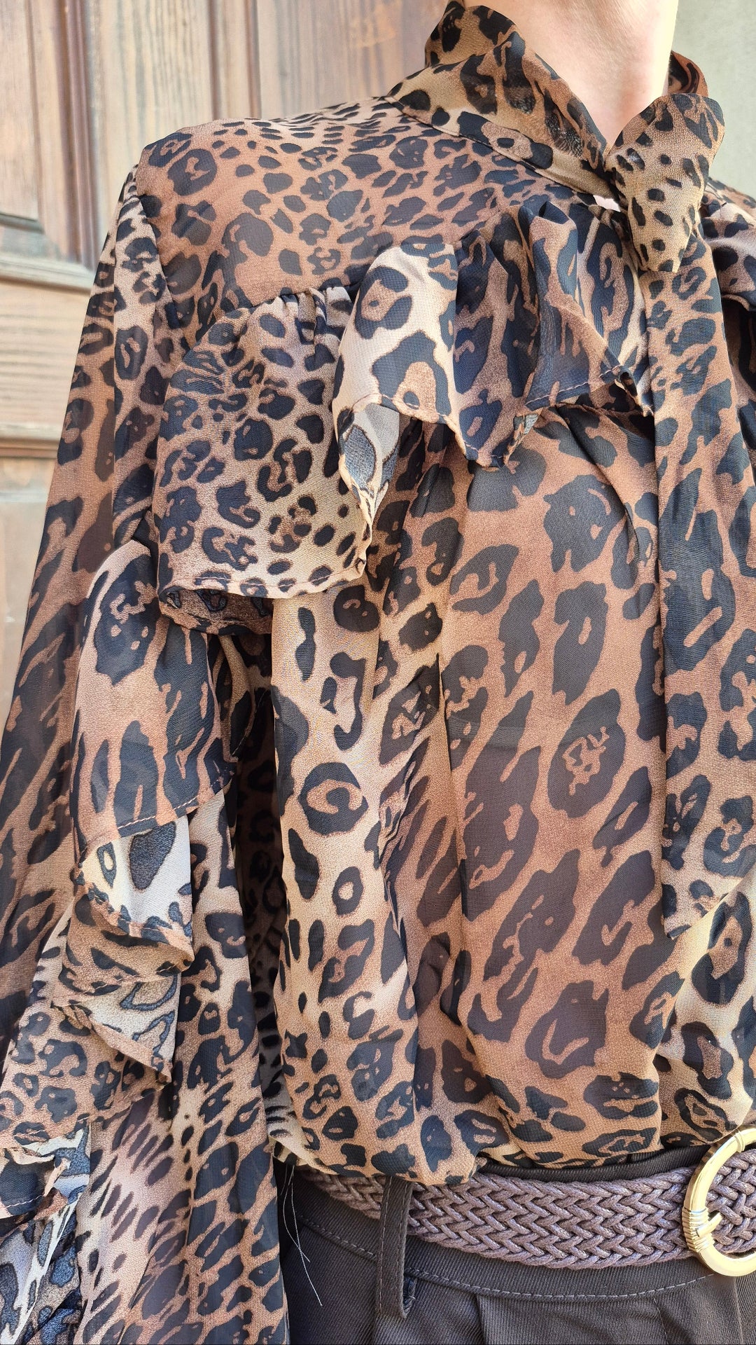 CAMISA VOLANTES LEO