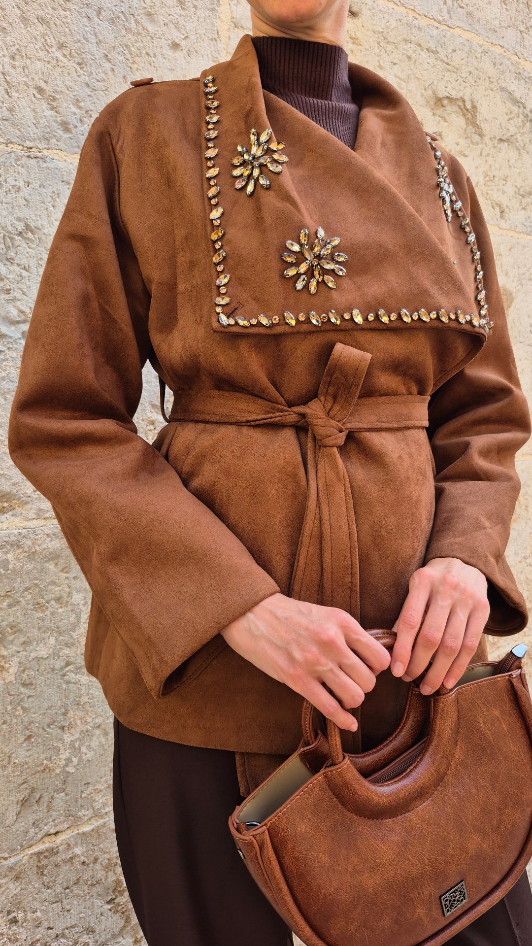 CHAQUETA REBECCA CAMEL