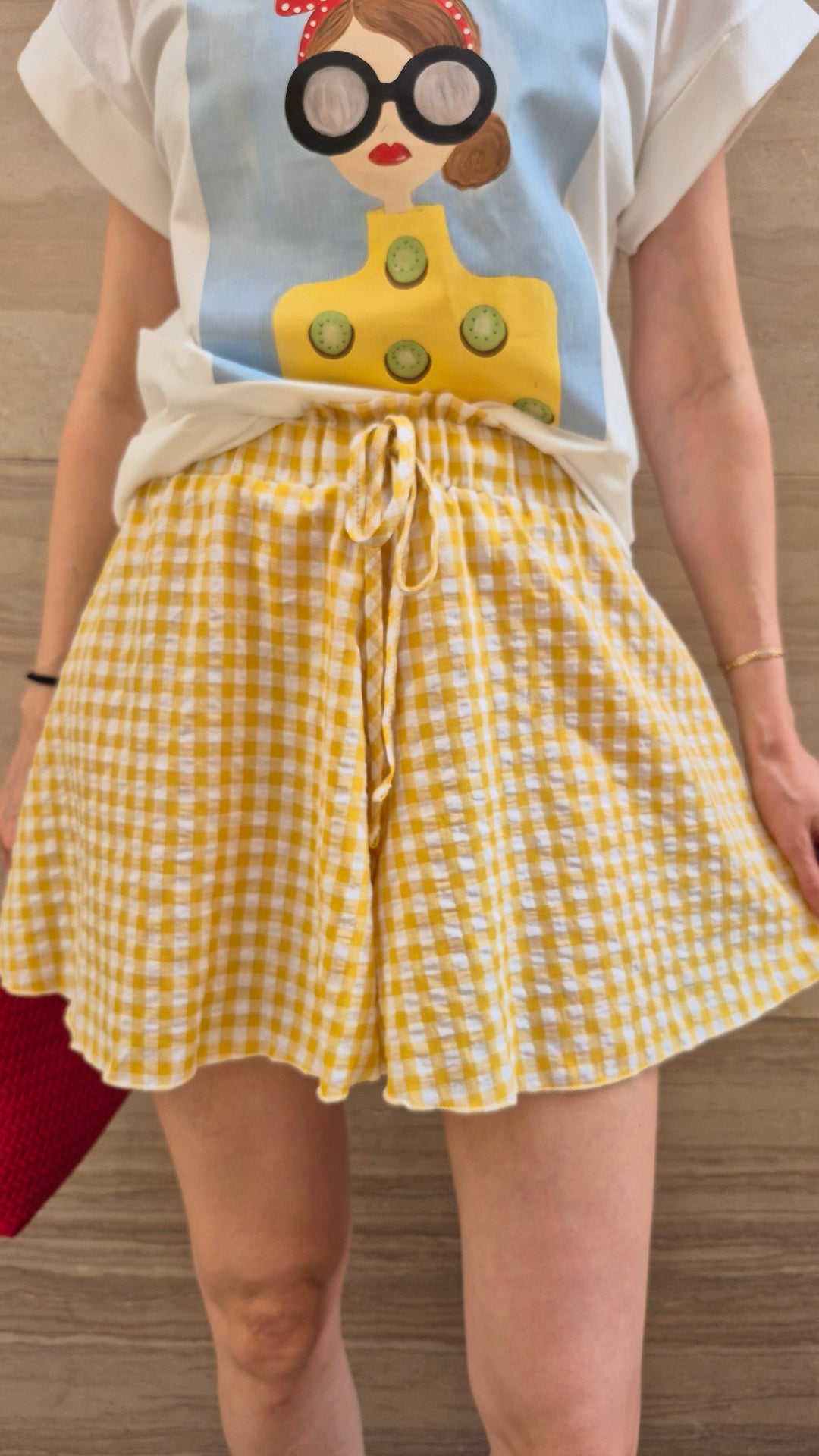 SHORT VICHY FAJÍN